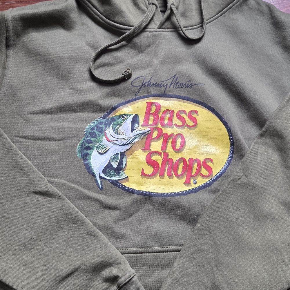 Bass Pro Shops Olive Green Cotton-Polyester Blend